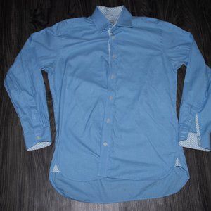 Ted Baker Dress Shirt Light Blue L 16